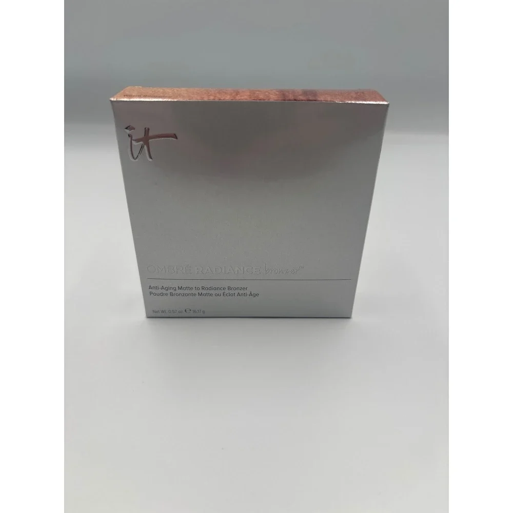 IT Cosmetics Ombre Radiance Bronzer Warm Radiance Anti-Aging Matte Glow 0.57 oz
